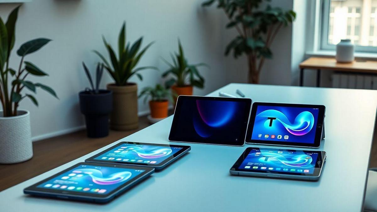 Multitarefa com tablets de alta capacidade Multitarefa com tablets de alta capacidade