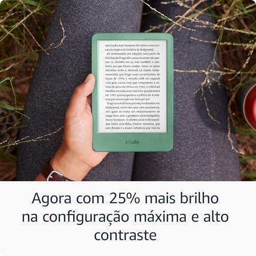         Novo Kindle (16 GB - modelo 2024) - Leve e compacto, com tela antirreflexo, trocas de página mais rápidas, luz frontal ajustável e bateria de longa duração - Cor Preta       