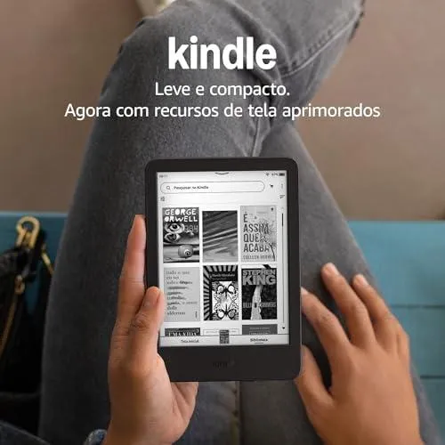 Revisão do Novo Kindle 2024: Leve, Compacto e com Tela Antirreflexo para Leitura Confortável