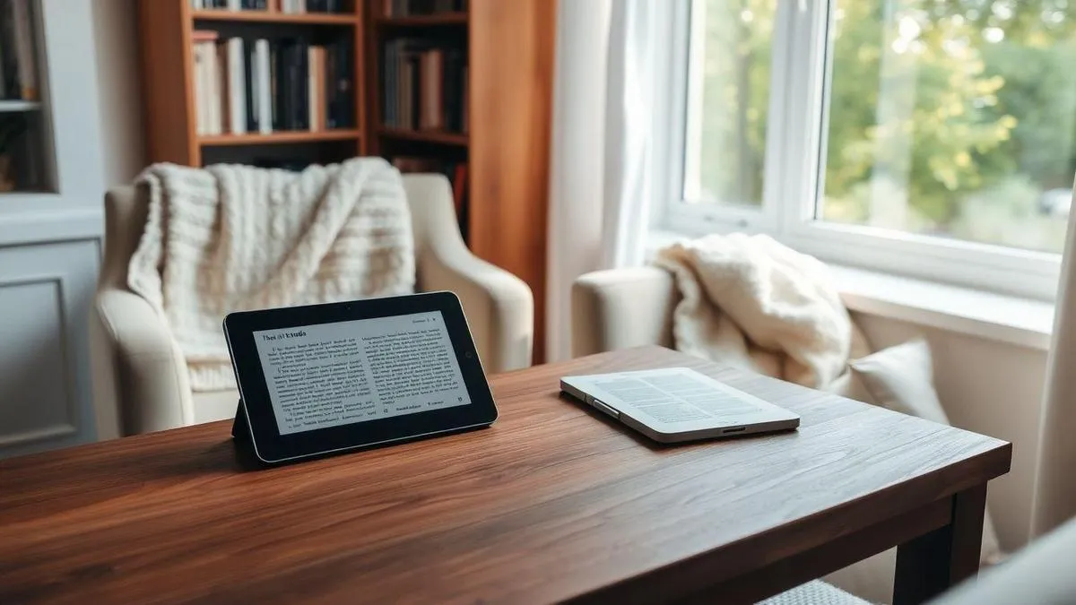 Tablet ou Kindle: Qual é a Melhor Opção para Leitura?