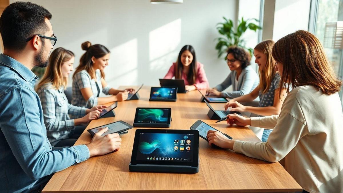 Ferramentas de Colaboração Usando Tablets Ferramentas de Colaboração Usando Tablets