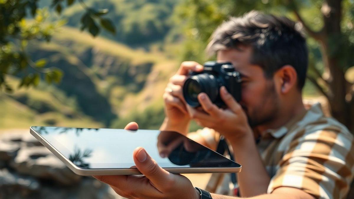 Por que escolher tablets para fotografia com alta resolução de câmera? Por que escolher tablets para fotografia com alta resolução de câmera?