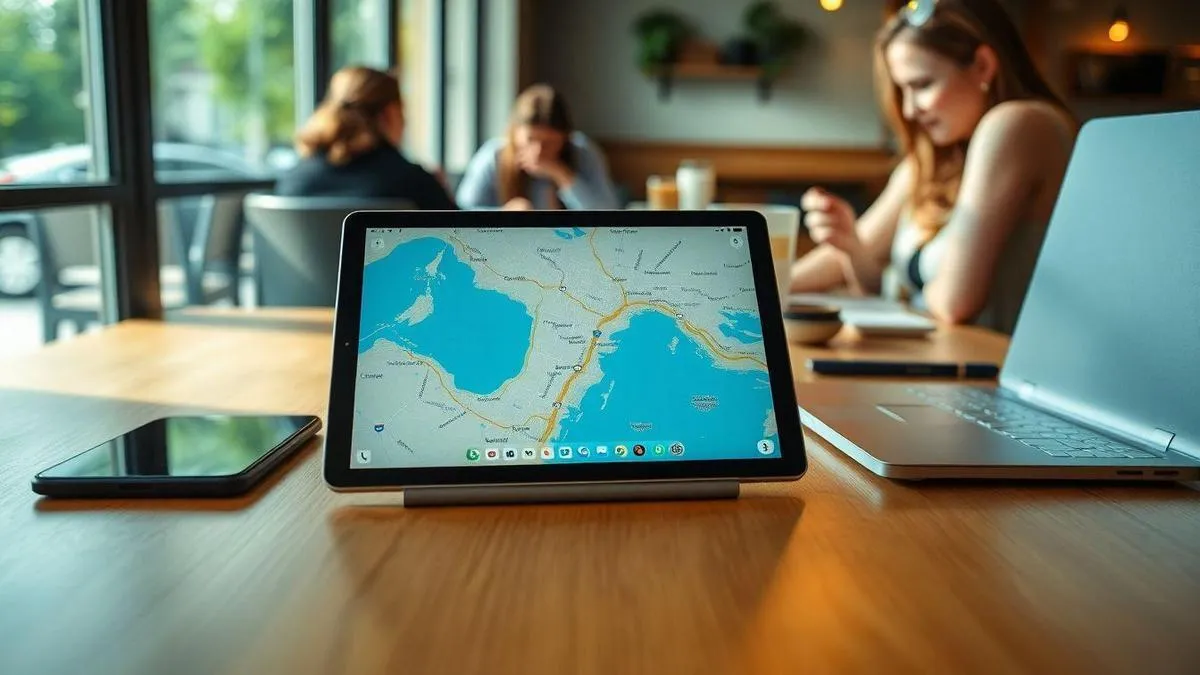 Tablets com conectividade 5G para navegação durante deslocamentos Tablets com conectividade 5G para navegação durante deslocamentos