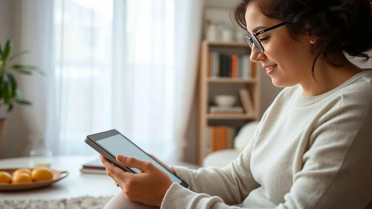 Tablets com recursos de acessibilidade para pessoas com deficiência em atividades diárias Tablets com recursos de acessibilidade para pessoas com deficiência em atividades diárias