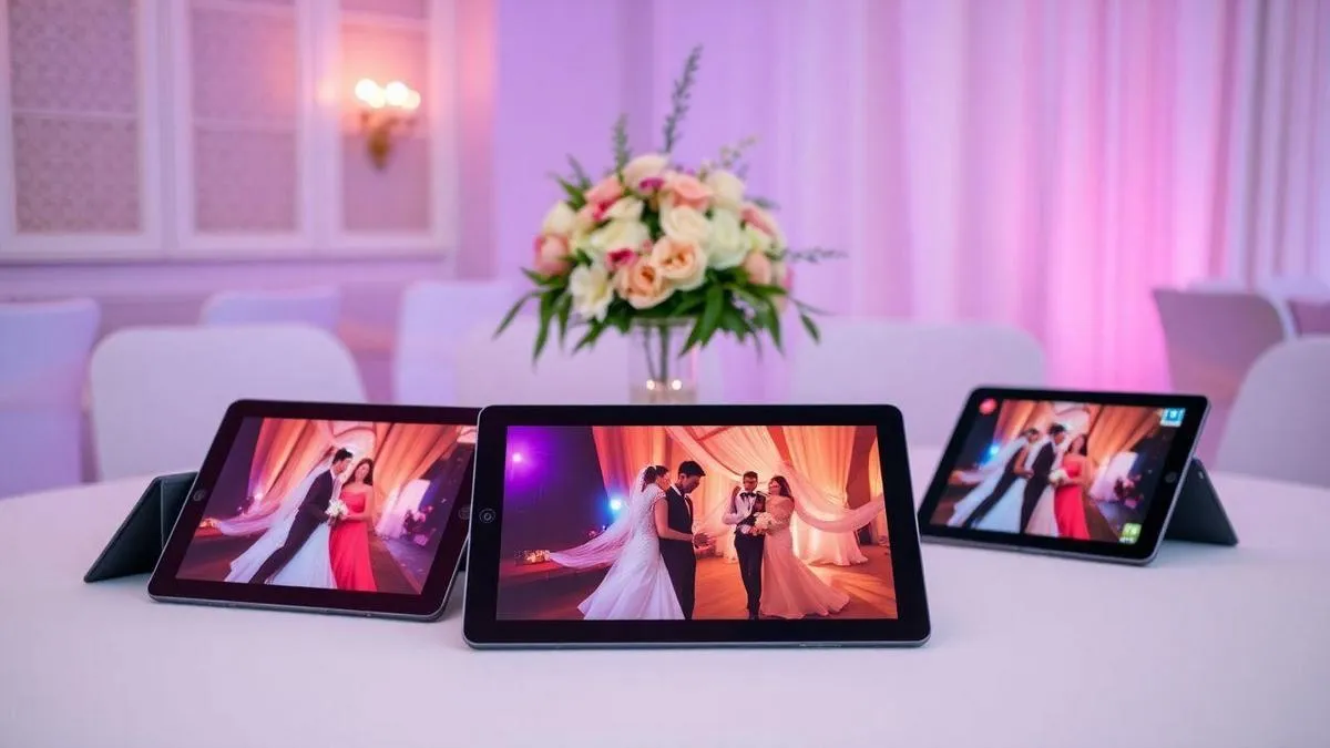 Tablets para fotografia com alta resolução de câmera em eventos Tablets para fotografia com alta resolução de câmera em eventos